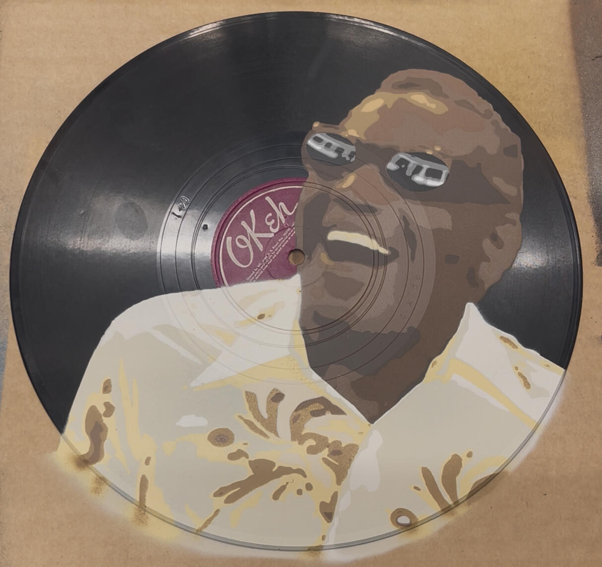 Ray Charles on an OKeh 78